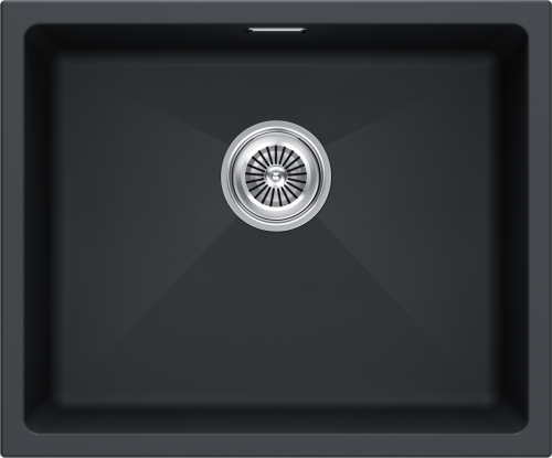 Кухонная мойка Paulmark LUMI 55UNI LU55-AN 45х55 цвет черный